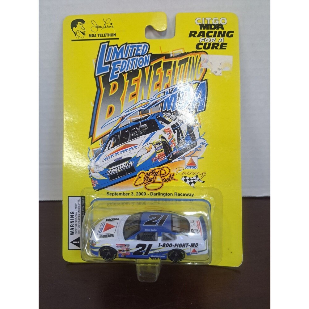 2000 Jerry Lewis MDA LIMITED EDITION #21 Elliot Sadler Car
